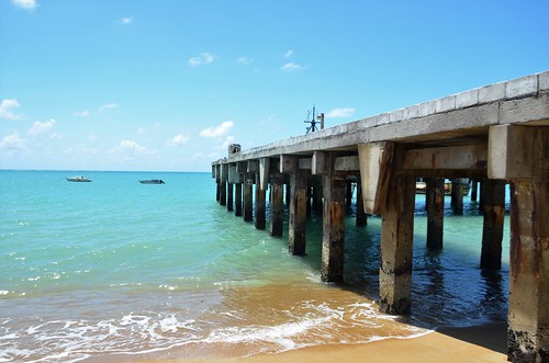 Pier na de praia Tamandar'e (Pernambuco) ©  Rodrigo Soldon
