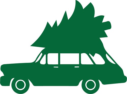 car with tree
