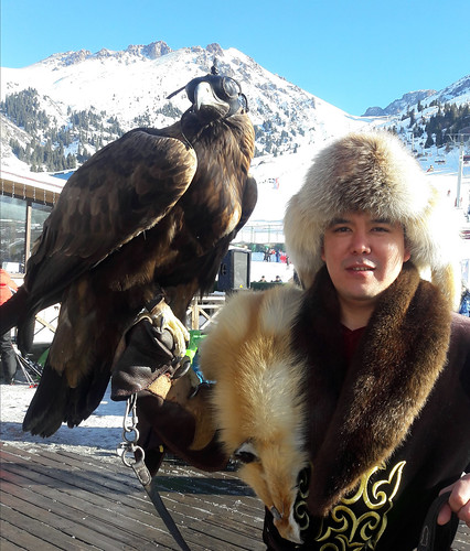 Kazakh and eagle ©  kazn0mad