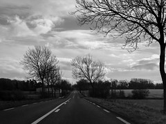 Route Nationale B/W