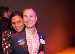 2018.01.06 Out for Pete II with Martin O'Malley and Danica Roem, Washington, DC USA 2249