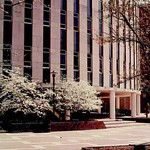 Harrelson Hall in the spring of 1984.