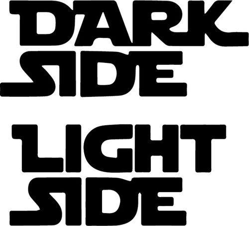 dark side light side