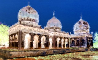 India - Telangana - Hyderabad - King´s Tombs - 32bb