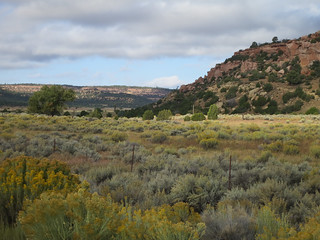 Highway 53 west of El Moro National Monument