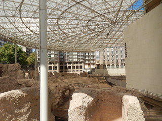 Roman Theatre ruins, Zaragoza