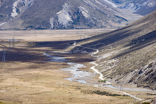 Molesworth Station about 40km from Hanmer Springs looking South from the Island Saddle ©  maticulous