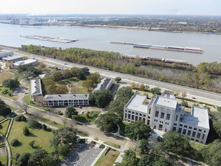 Louisiana State Capitol View (Baton Rouge, Louisiana)