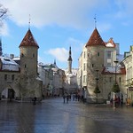The entrance to the Old Town Tallinn