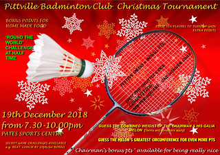 Senior Club Christmas Tournament 2018
