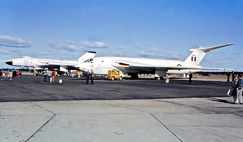 Avro Vulcan & Handley Page Victor nuclear bombers at the 1964 Richmond Air Show, NSW ©  Robert Sullivan