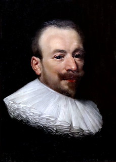 IMG_1025 Michiel van Mierevelt 1657-1641 Delft Brustbild eines Mannes. Half-length portrait of a man. Schwerin.Staatliches Museum