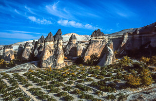CAPPADOCIA Göreme National Park and the Rock Sites. World Heritage List. Pasabag (Monks Valley).   Photos taken in 1981.