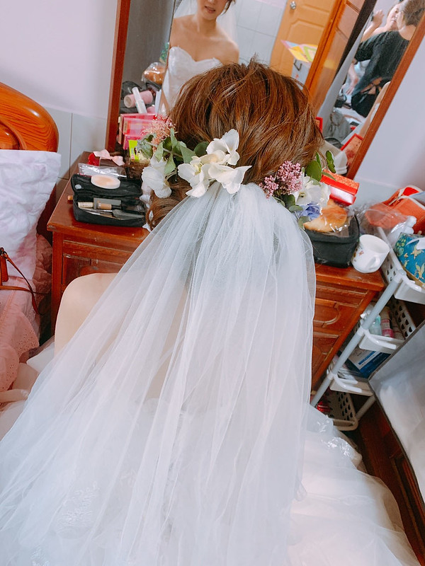 “新娘,秘書,髮型,禮服”