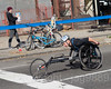 2018 TCS New York City Marathon on Fifth Avenue in Central Harlem, Manhattan NYC
