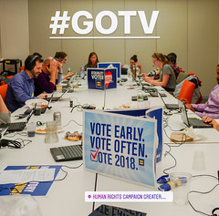 2018.11.05 Get Out The Vote GOTV, Washington, DC USA 2