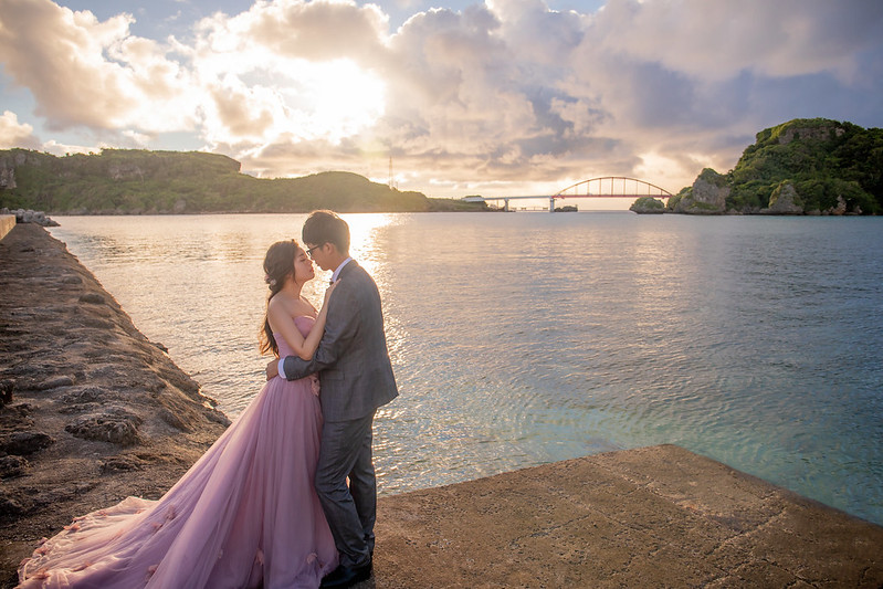 “沖繩婚紗,海外婚紗,新原海灘,沖繩伊計島,沖繩自助,婚紗攝影”