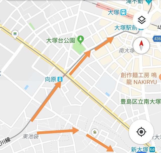 大塚駅までの道のりも奇麗になり徒歩10分...