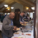 <b>IMG_1262</b><br/> Alumni get together for brunch in Baker Commons during Homecoming weekend. By Vicky Agromayor<a href=https://www.luther.edu/homecoming/photo-albums/photos-2018/