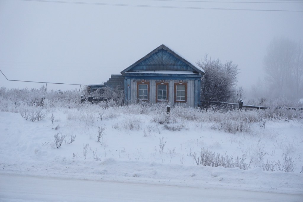 фото: Одинокий сельский дом