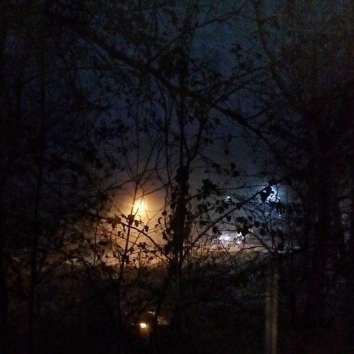 ночь. улица. фонарь. туман ©  xarkonnen