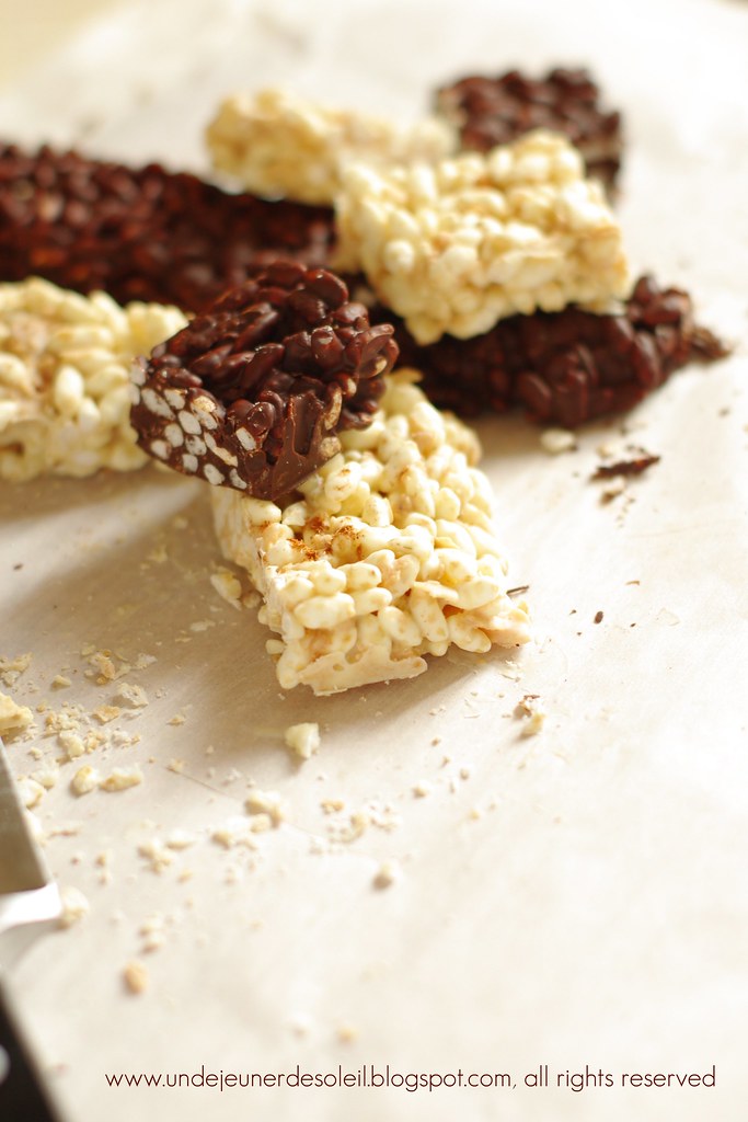 Croquant chocolate and rice crispies