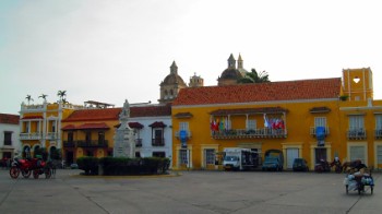 Plaza de la Aduana - Customs Square, Cartagena de Indias, Colombia