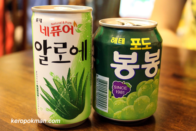 Korean Can Drinks