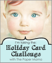 holiday card challenge button