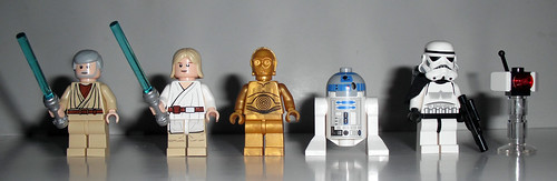 2010 LEGO Star Wars 8092 Luke's Landspeeder
