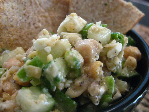 Guest blogger post – chickpea and feta salad