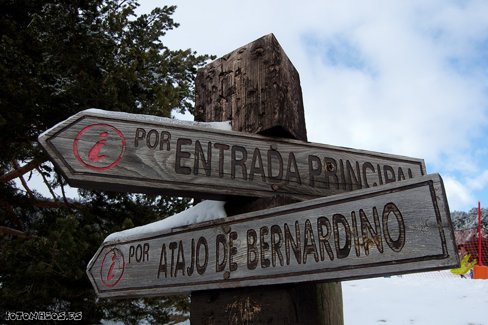 El Puerto de Cotos es la entrada al Parque Natural de Peñalara