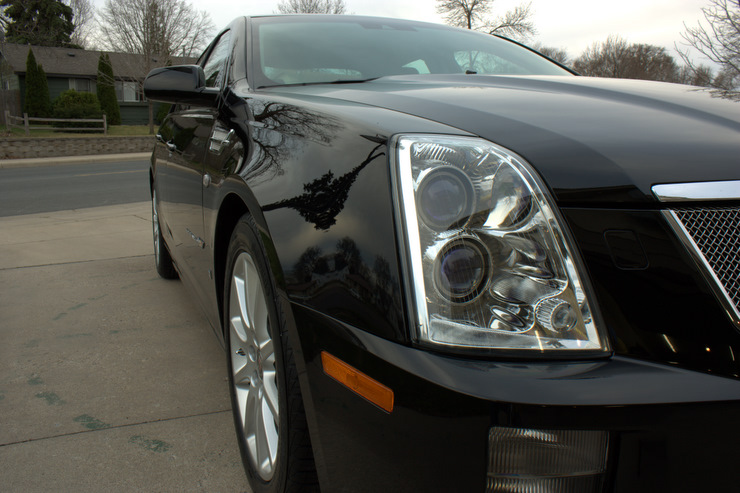 2008 Cadillac STS-V after major paint correction