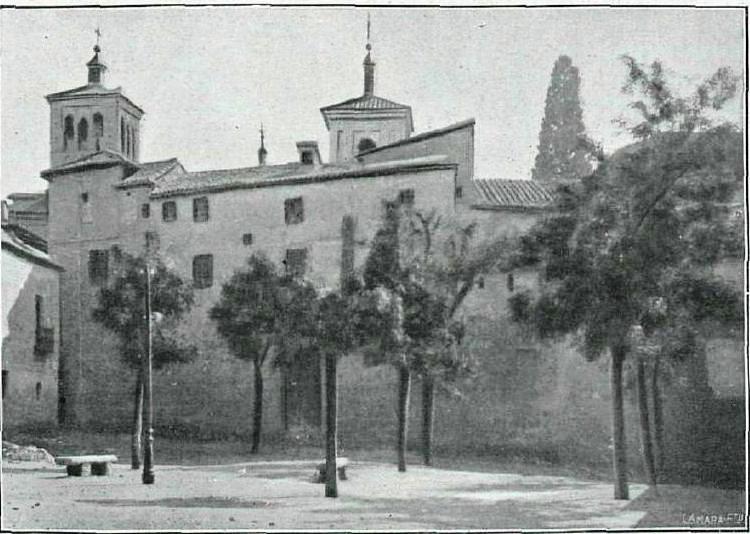 Plaza de Padilla hacia 1920. Fotografía de Pedro Román Martínez