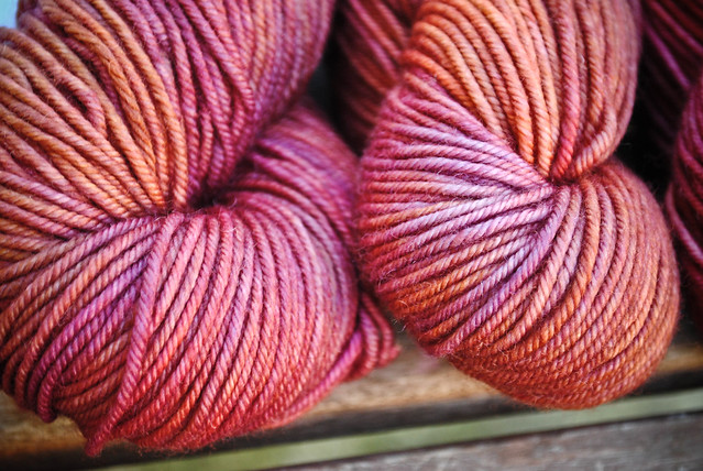 november :: on the needles and new yarn love!