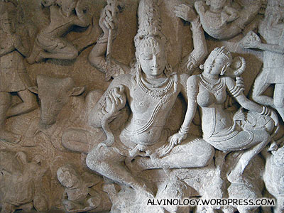 Ancient wall carving