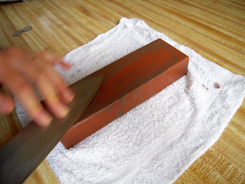 hōchō sharpening