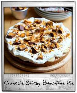 Crunchie Sticky Banoffee Pie!