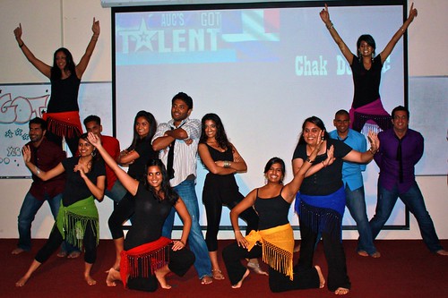 Chak de AUC... our very own Bhangra team!