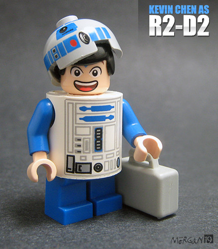 Kevin Chen as R2-D2 (Front)