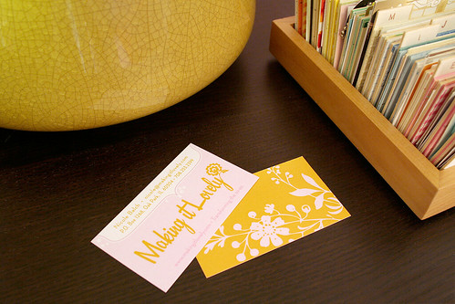 Making it Lovely - Business Cards