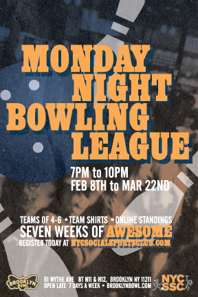 Monday Night Bowling League