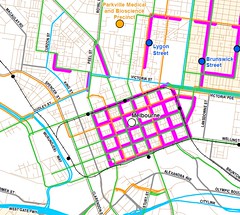 Central Melbourne "SmartRoads" diagram