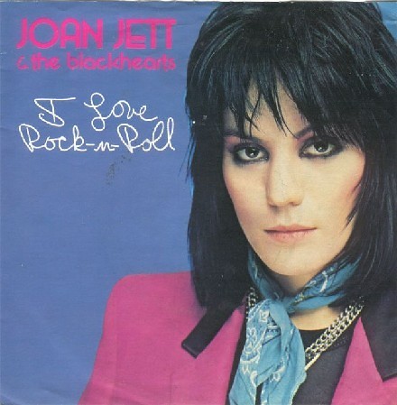 Joan Jett I Love Rock n Roll vinyl cover 1980s