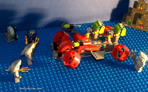 LEGO Atlantis MOC - Wreck Raider Quad