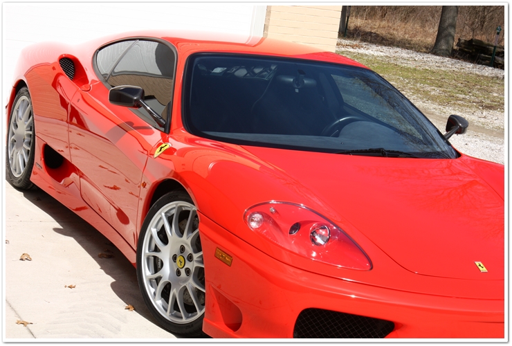 Ferrari Challenge Stradale after an Esoteric Detail