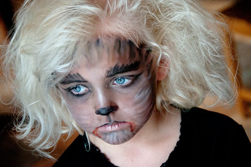 Werewolf Makeup - Georgia - Halloween 2010
