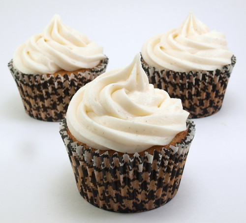 Chocolate Cream Filled Vanilla Bean Cupcakes