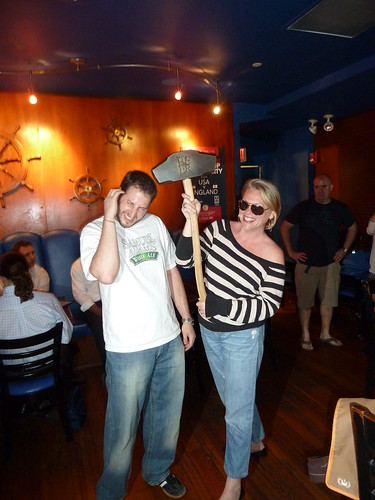 Everyone wanted their picture taken with the Hammer, and Jennie was only too happy to oblige