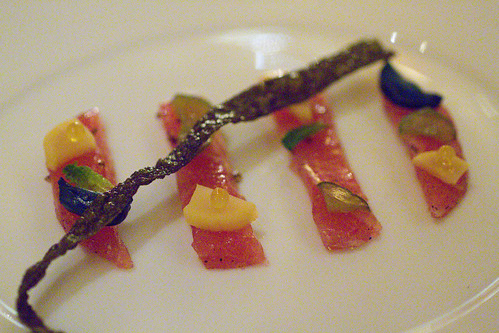 Tuna with Japanese Pickled Vegetables